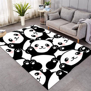 BeddingOutlet Panda Carpets