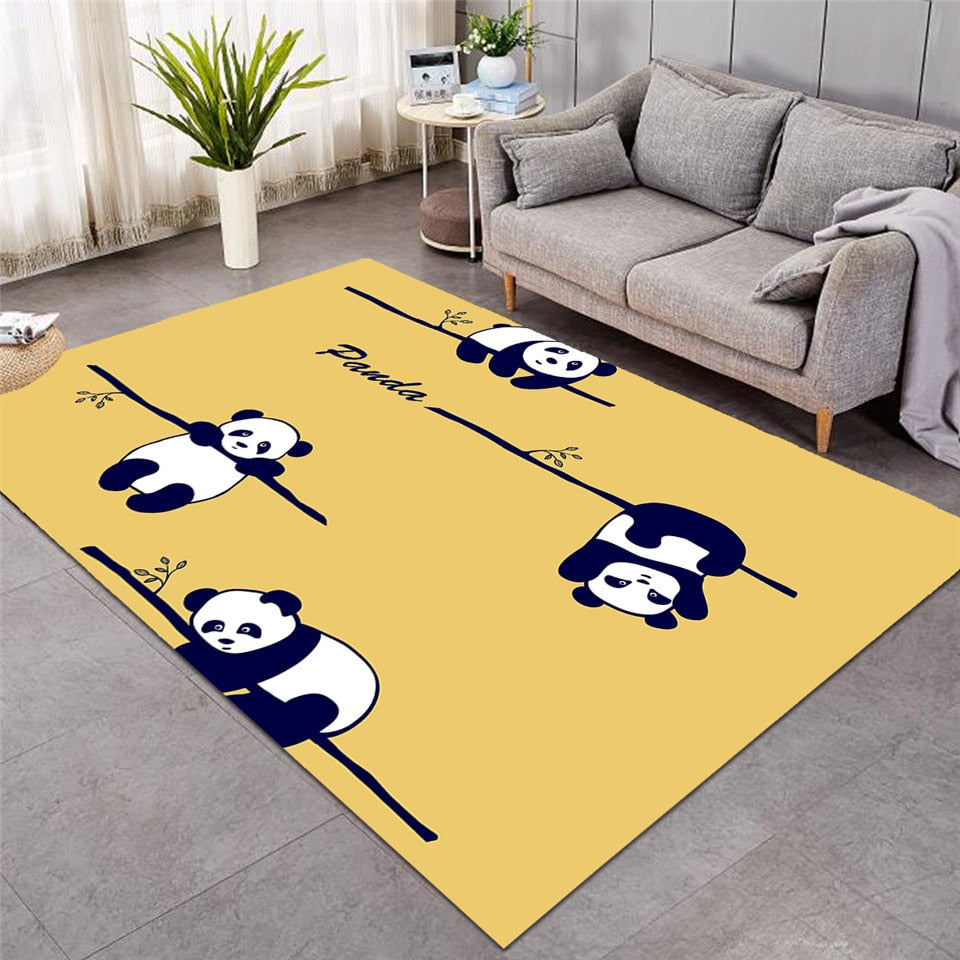 BeddingOutlet Panda Carpets