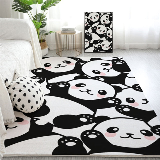 BeddingOutlet Panda Carpets