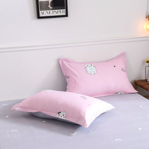 1pc 100% Polyester Pillow Case