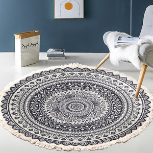 Retro Bohemian Round Carpet