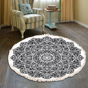 Retro Bohemian Round Carpet