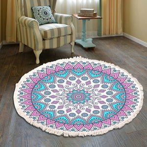 Retro Bohemian Round Carpet