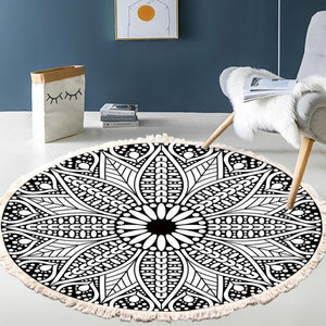 Retro Bohemian Round Carpet