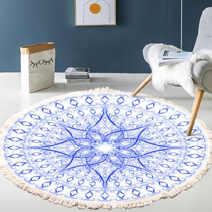 Retro Bohemian Round Carpet