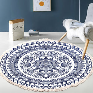 Retro Bohemian Round Carpet