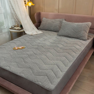 Flannel Milk Velvet Mattress Cover