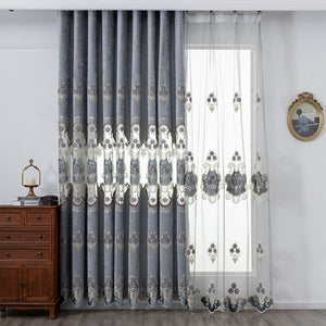 Chenille European Curtains